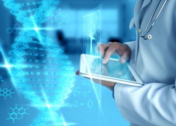 side-view-scientist-holding-tablet